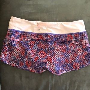 Lululemon size 8 speed shorts (cut out liner)