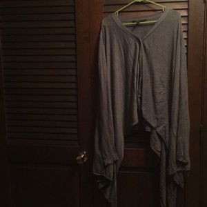 BCBG Gray statement sweater