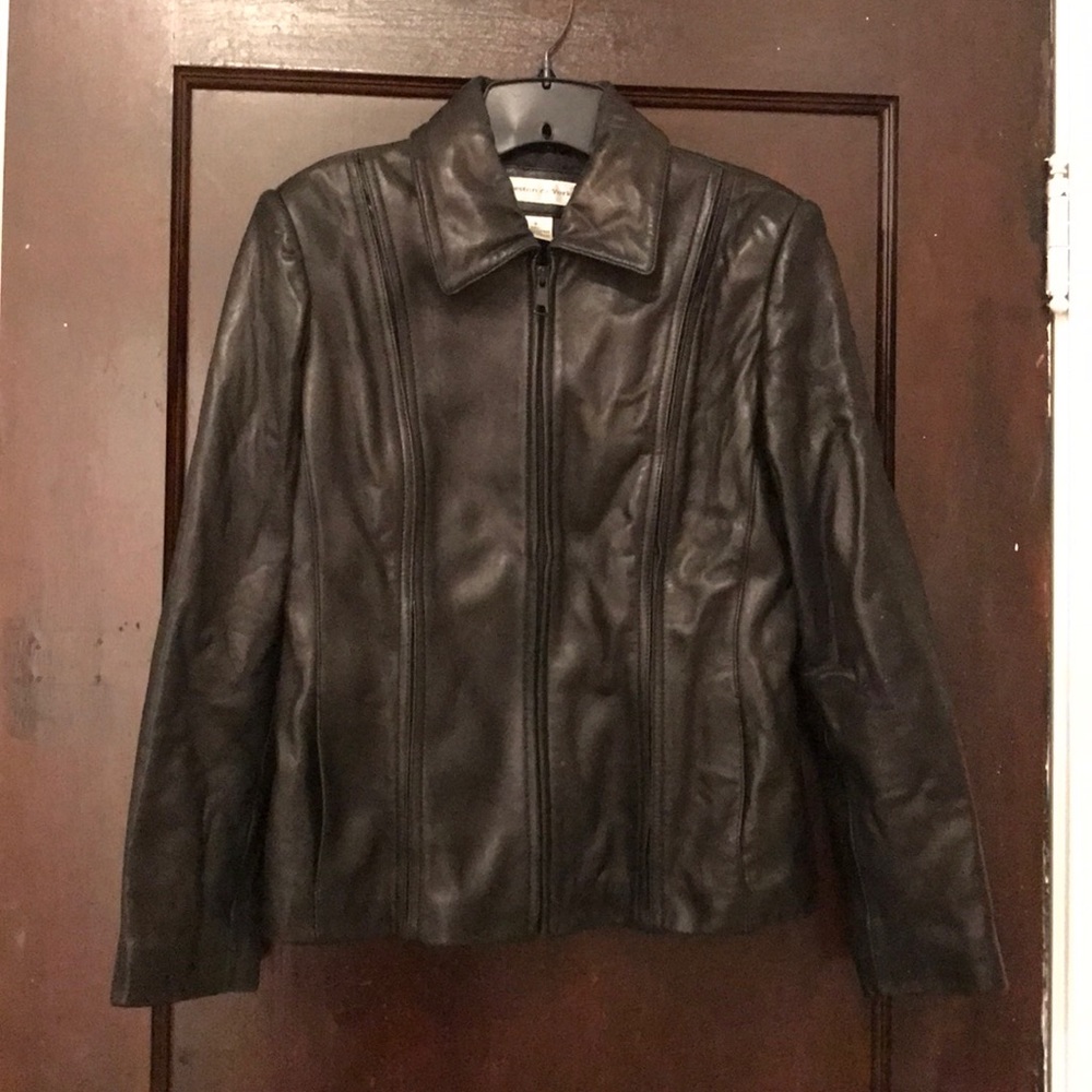 Black Leather Jacket - image 1