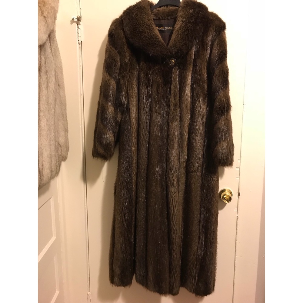 Maximilian Alta Mada Beaver Fur Coat
