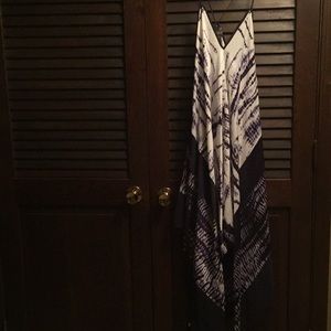 Tie dye statement dress