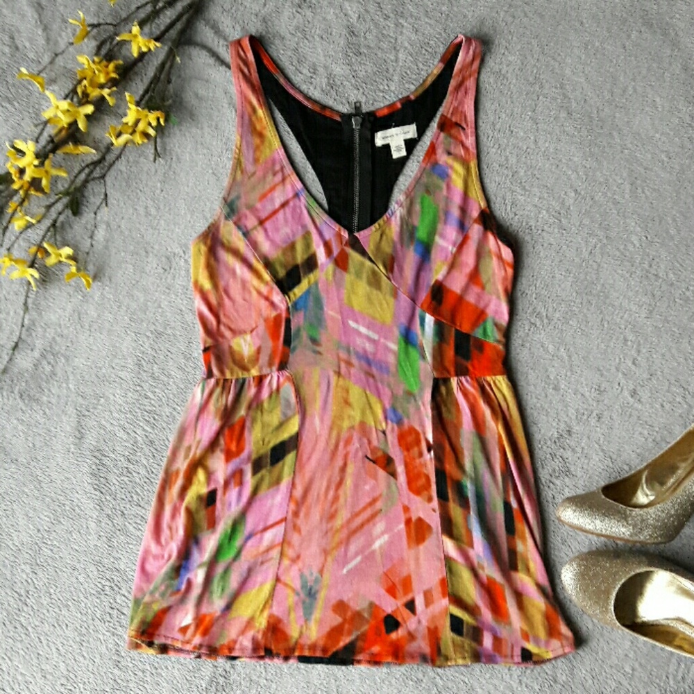 Urban Outfitters Silence + Noise Zipper Tank Top