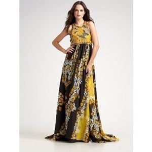 Diane Von Furstenberg Tribal Daisy Maxi Dress