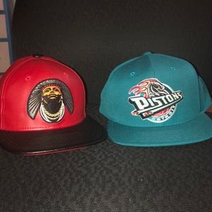 I am selling Mitchell and ness hats