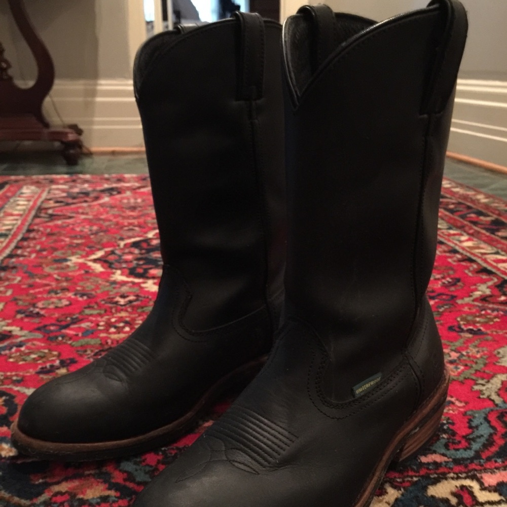 Waterproof Dan Post Work Ranch Cowboy Boots