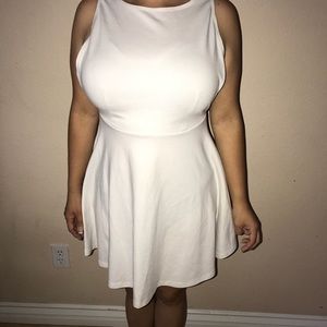 White dress