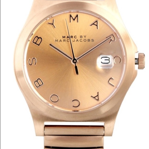 Marc by Marc Jacobs Rose Gold Watch w/Elastic Band main image 2