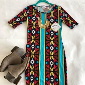 NWT XXS Lularoe Julia dress