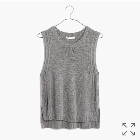 madewell sweater vest