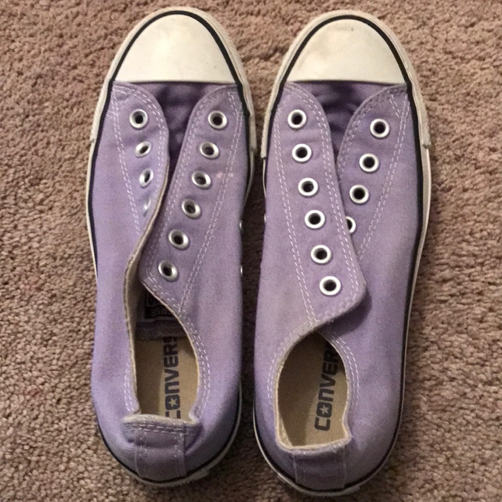 Purple converse