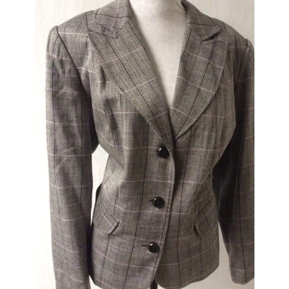 Studio 1940 Jackets & Blazers - Black & White Blazer Size 20W