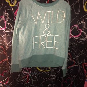 Wild and free sweater