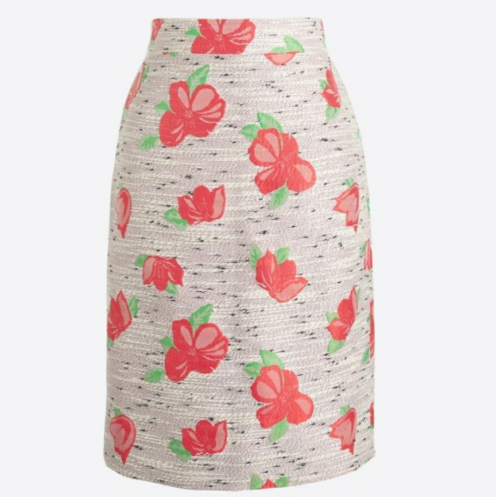 J.Crew Tweed pencil skirt