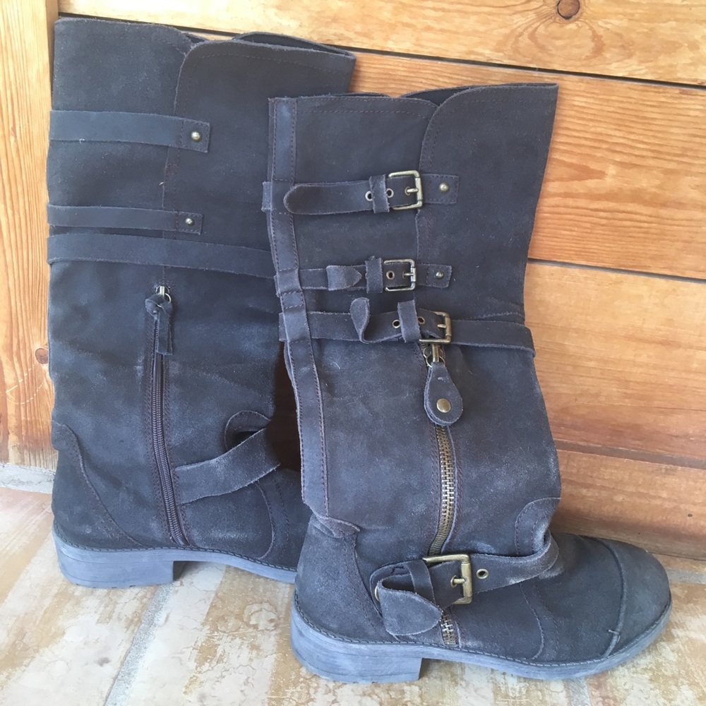 Mojo Moxy tall leather boots