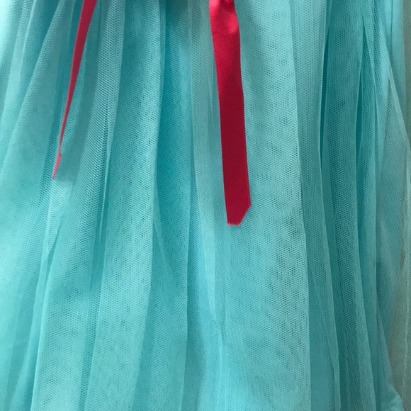 Blue and Floral sequin tutu dress - Picture 4 of 5