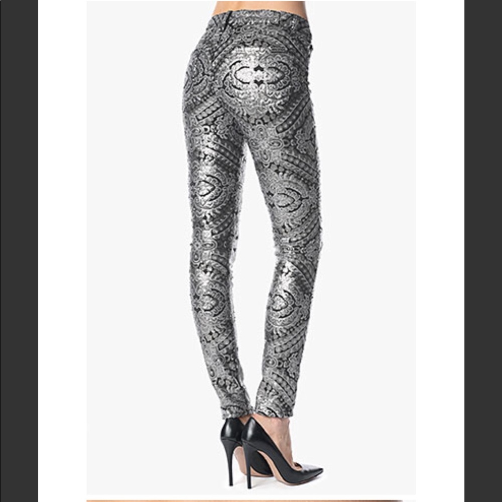Sequin Seven for all Mankind LIKE NEW!