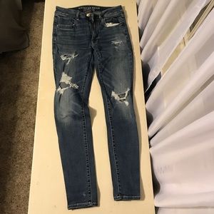 American Eagle Hi-Rise Super Stretch Jeggings