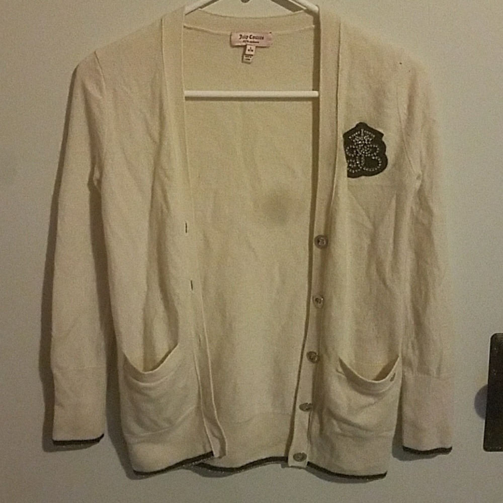 Juicy couture cashmere cardigan