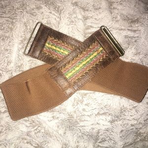Multi Color Stretch Belt
