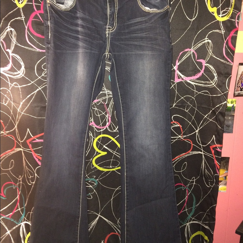 Dark jeans