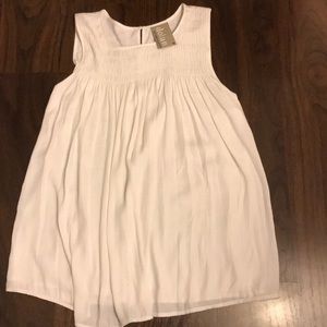 Dolan silky front flowy tank