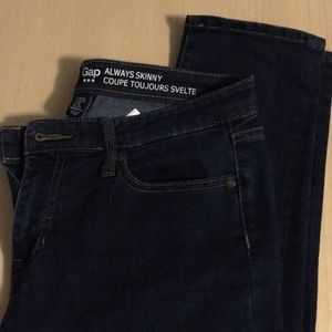 GAP - Always Skinny (dark wash) 29L