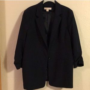 MICHAEL Michael Kors Blazer Ruffle Sleeves