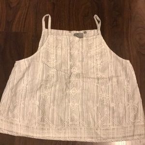 Vanessa Virginia embroidered tank