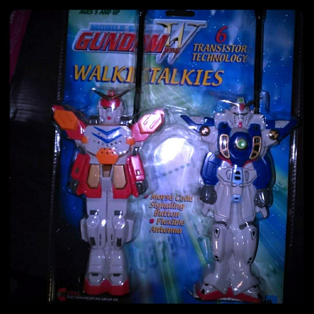 Gundam wing walkie-talkies