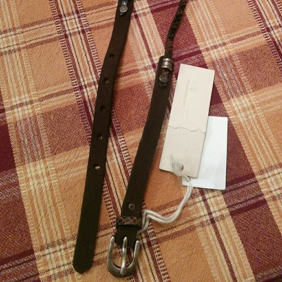 ?Diesel leather belt Helen main image 4