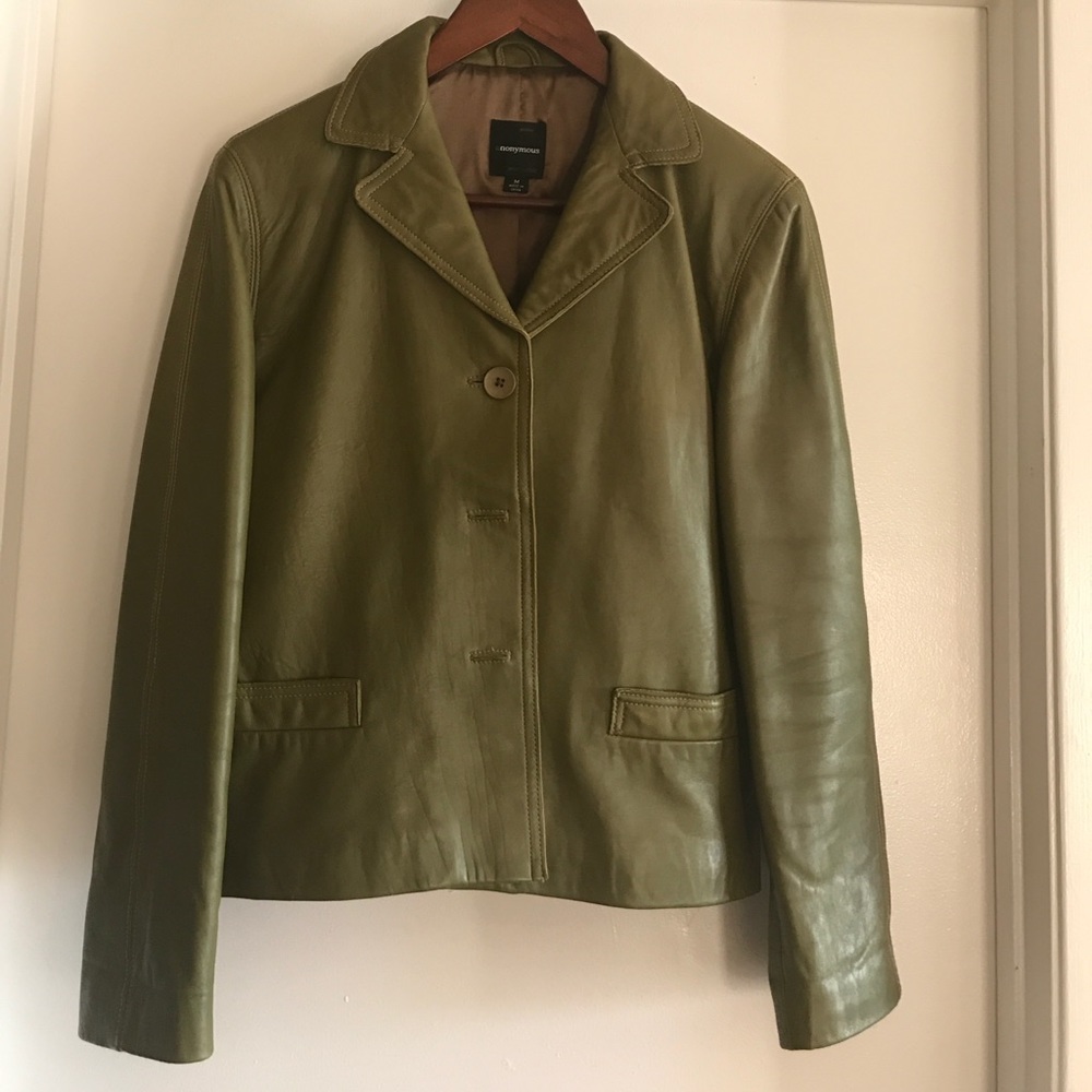 Leather jacket