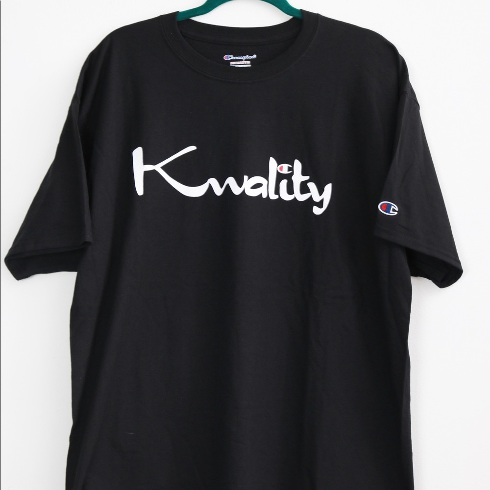 Kwality x Champion t-shirt black