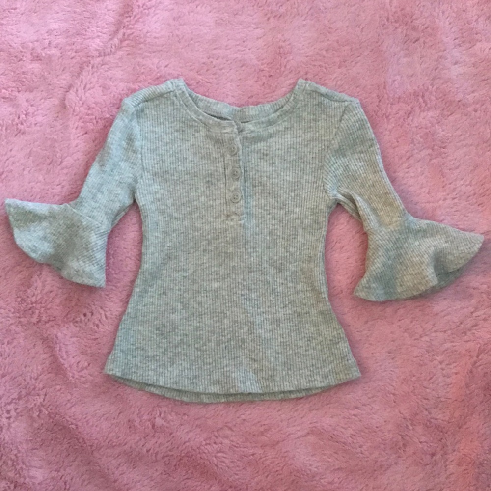 Bell Sleeved Baby Girl Top