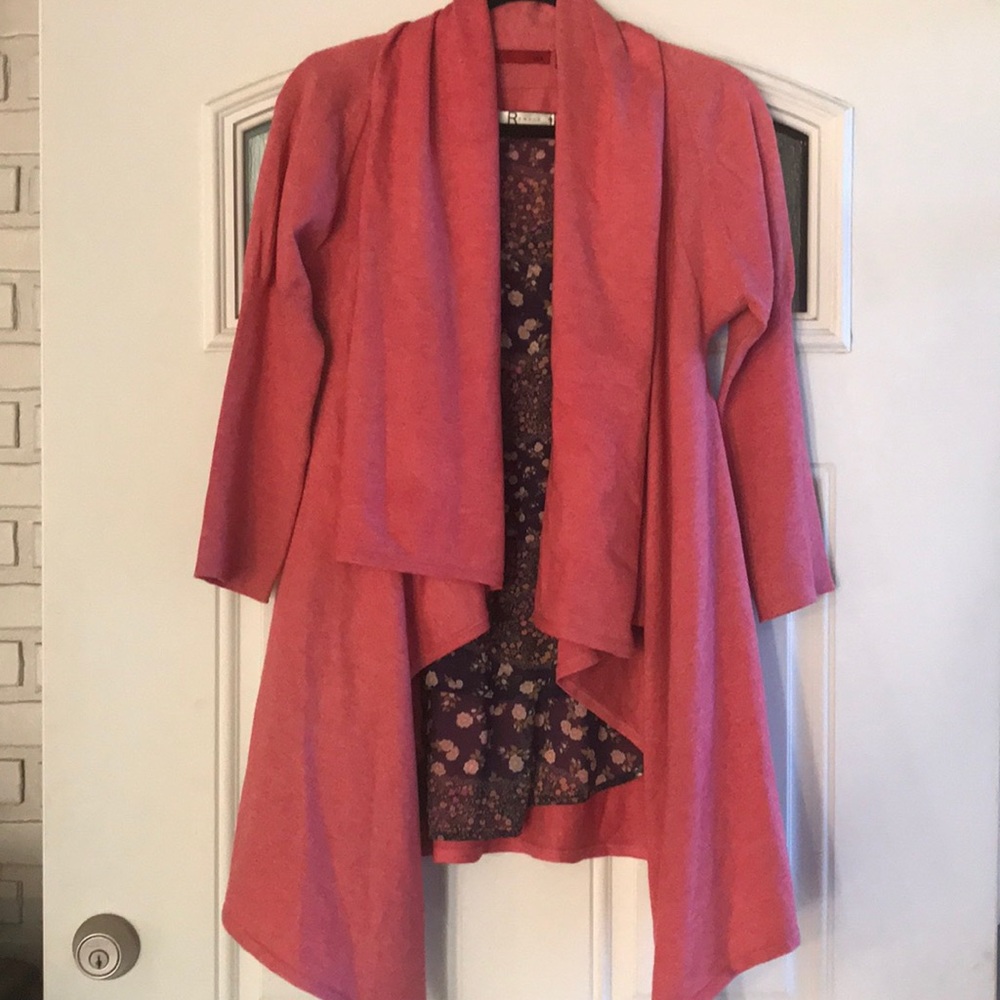 RED- long sleeve sweater