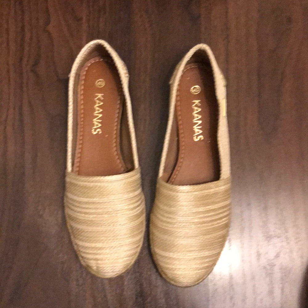Kaanas champagne Phuket espadrilles
