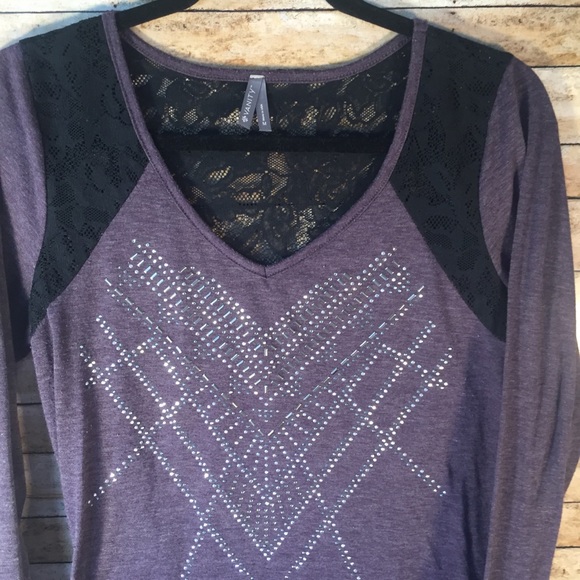 M purple long sleeve - Picture 2 of 4