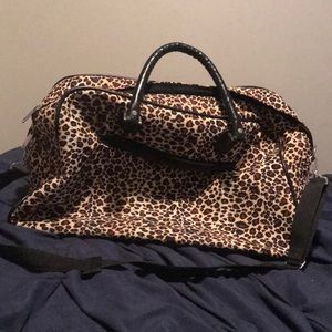 Cheetah Print Weekender Bag