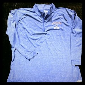 Cubs  3/4 zip shirt