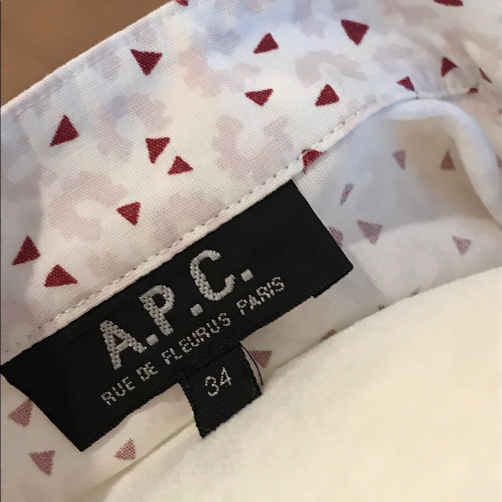 A.P.C. Apc Button Down From France - image 2