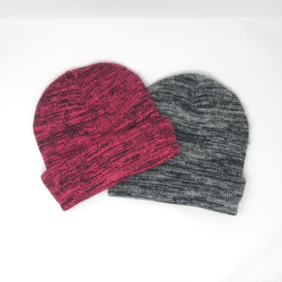 โSOLDโ๐ฅHP๐VS PINK Knit Beanies NWOT - Picture 3 of 4
