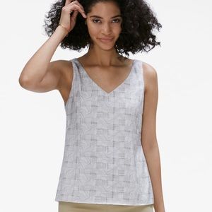 MM LaFleur - The Crawford Top - Pencil Plaid