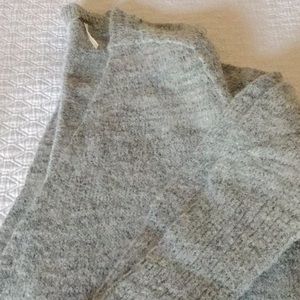 Free People long grey duster sweater