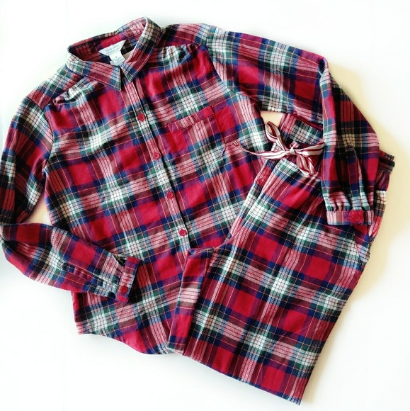 sleep sense Other - Christmas Morning Plaid Portuguese flannel