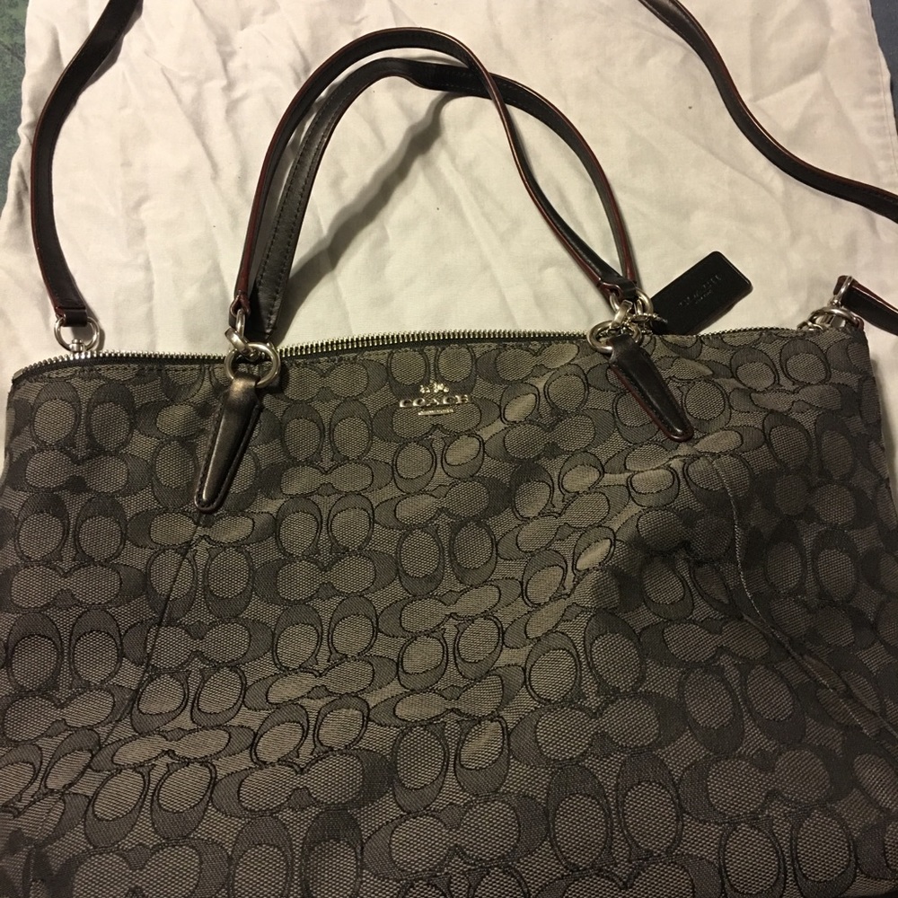 Authentic coach purse