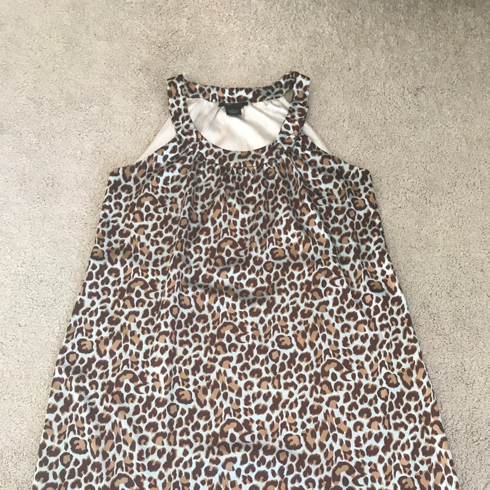 Animal print dress