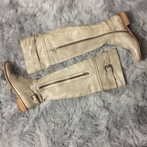 Steven by Steve Maddens above the knee boots