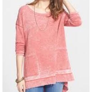 Free People Tiger Burnout Sweater