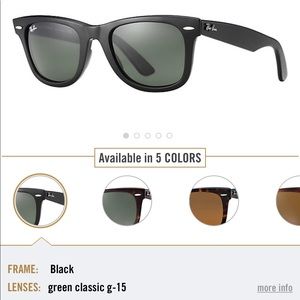 Authentic Ray-Ban Oversized Wayfarer sunglasses