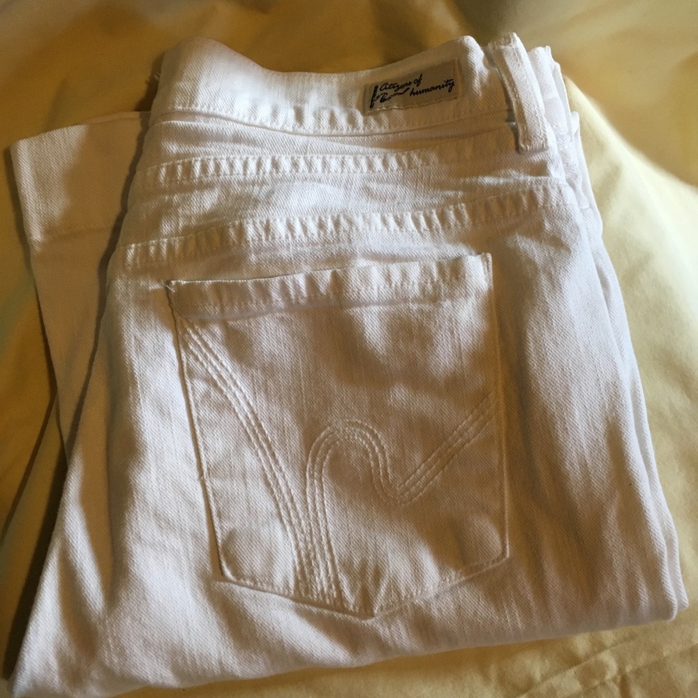 Citizens of Humanity White Jeans