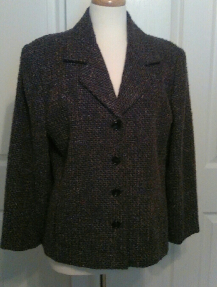Tweed look jacket